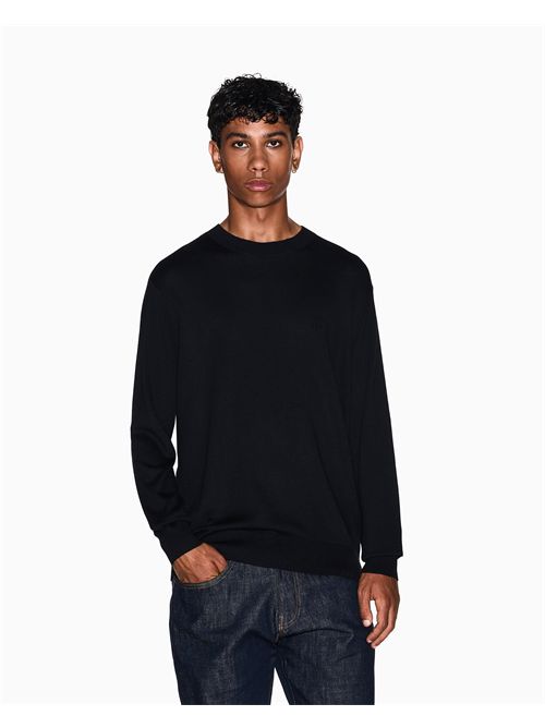 Maglione girocollo in misto cotone ARMANI EXCHANGE | XM000338AF12291/UC001